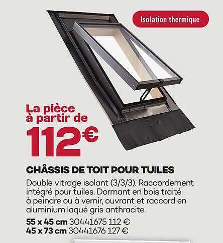 CHÂSSIS DE TOIT POUR TUILES