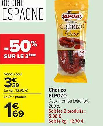 Chorizo ELPOZO