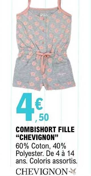 COMBISHORT FILLE “CHEVIGNON”