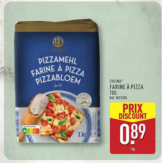 CUCINA® FARINE À PIZZA TOO.