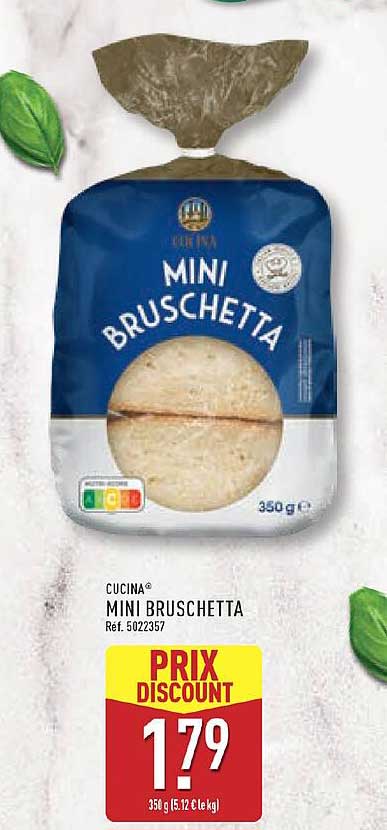 CUCINA® MINI BRUSCHETTA