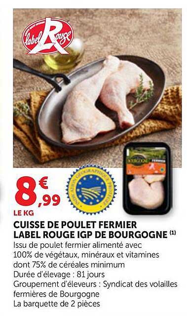 CUISSE DE POULET FERMIER LABEL ROUGE IGP DE BOURGOGNE (1)
