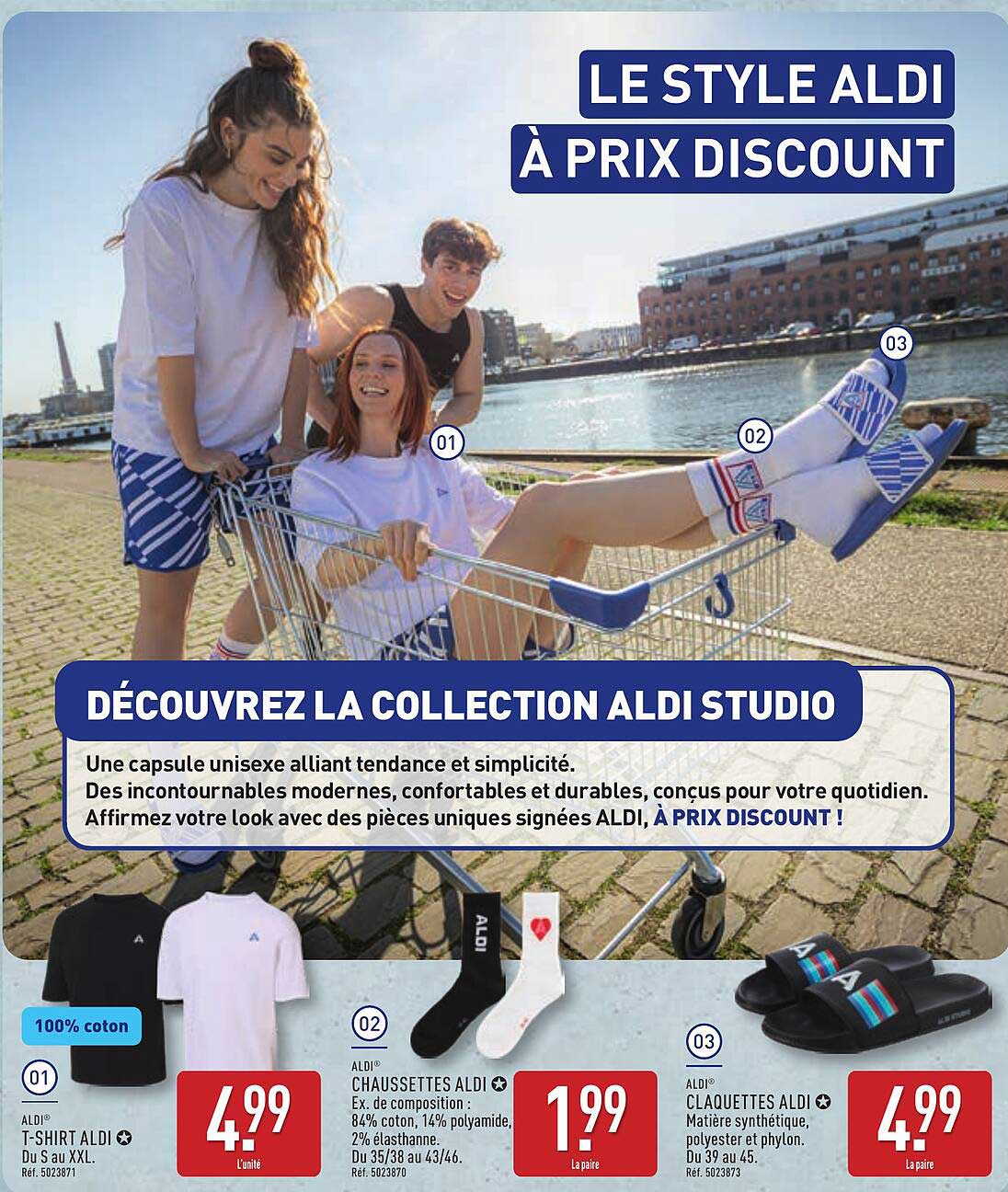 DÉCOUVREZ LA COLLECTION ALDI STUDIO