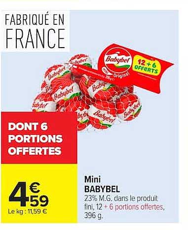 DONT 6 PORTIONS OFFERTES