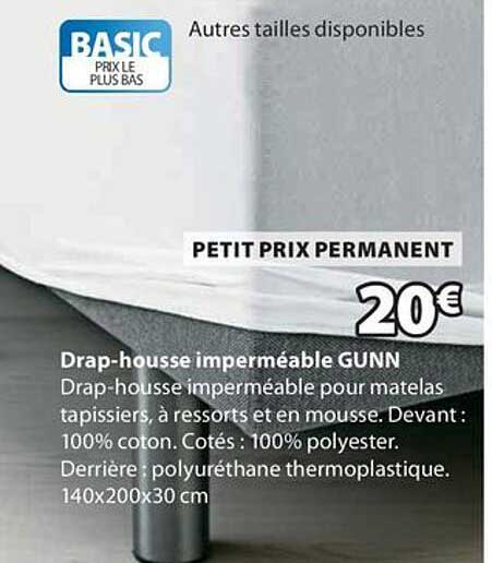 Drap-housse imperméable GUNN