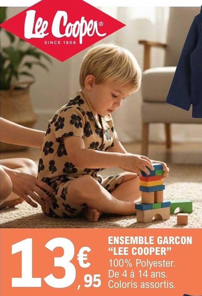 ENSEMBLE GARÇON "LEE COOPER"