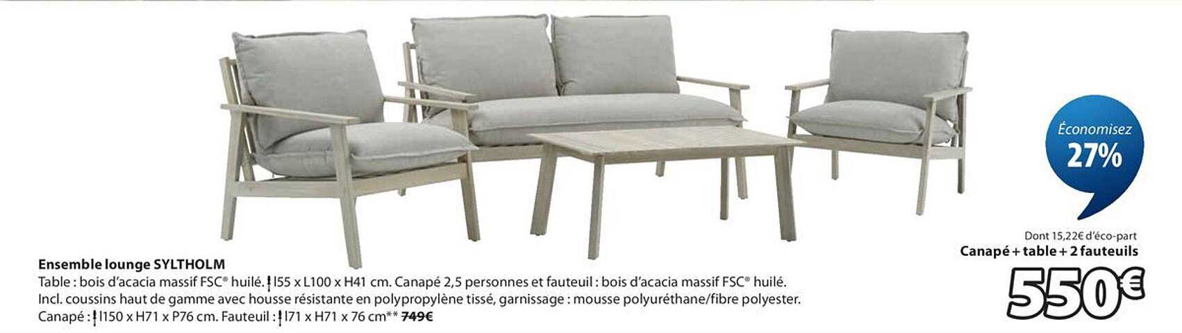 Ensemble lounge SYLTHOLM