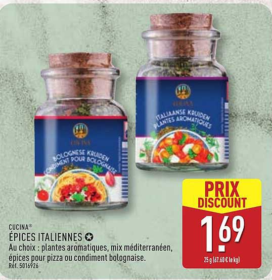 ÉPICES ITALIENNES