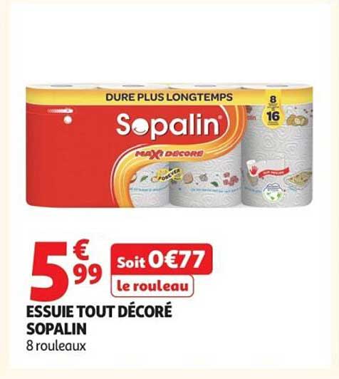 ESSUIE TOUT DÉCORÉ SOPALIN