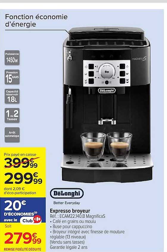 Expresso broyeur