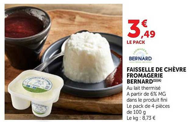 FAISSELLE DE CHÈVRE FROMAGERIE BERNARD