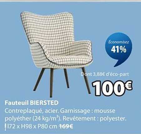 Fauteuil BIERSTED
