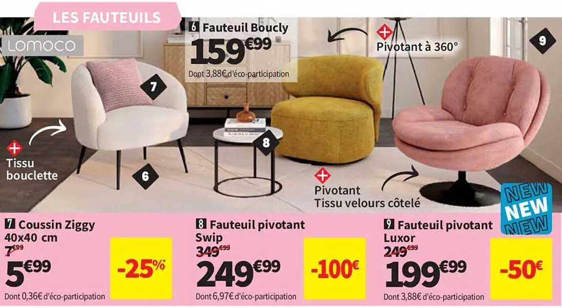 Fauteuil Boucly
