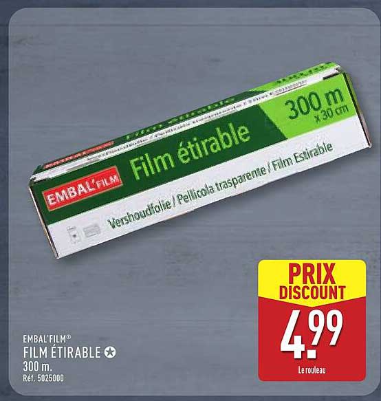 FILM ÉTIRABLE 300 m.