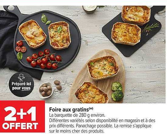 Foire aux gratins