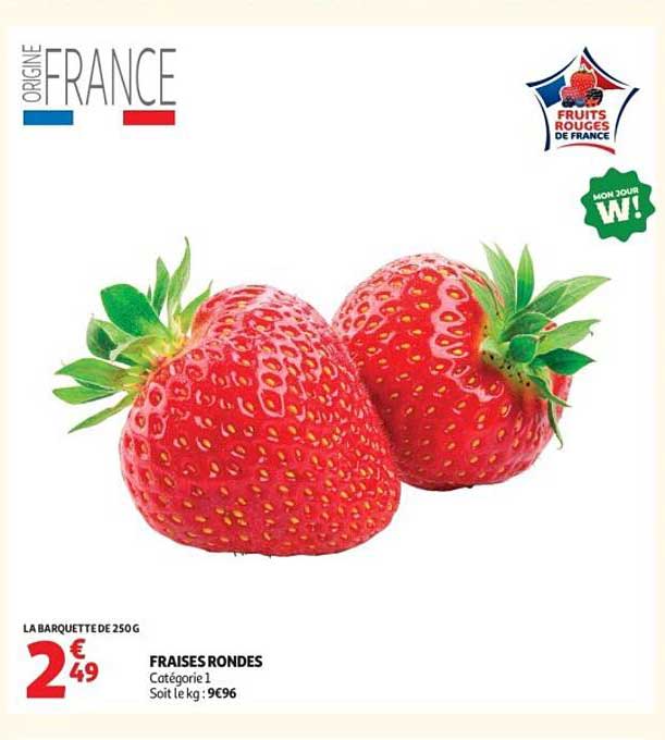 FRAISES RONDES