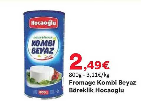 Fromage Kombi Beyaz Böreklik Hocaoglu