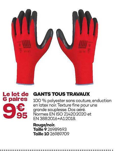 GANTS TOUS TRAVAUX