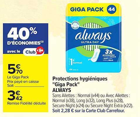 GIGA PACK always ULTRA DAY