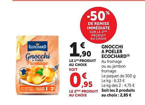 GNOCCHI A POELER ECOCHARD