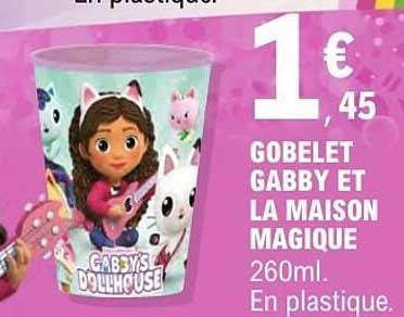 GOBELET GABBY ET LA MAISON MAGIQUE