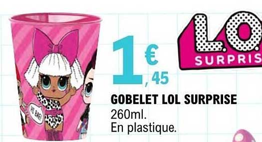 GOBELET LOL SURPRISE