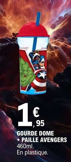 GOURDE DOME + PAILLE AVENGERS