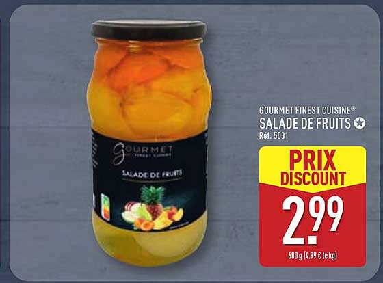 GOURMET FINEST CUISINE® SALADE DE FRUITS Réf. 5031