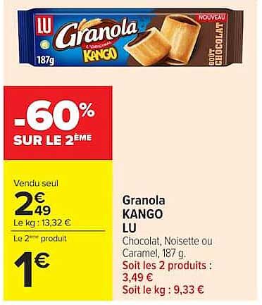 Granola KANGO LU