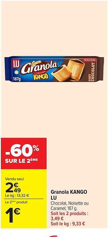 Granola KANGO LU