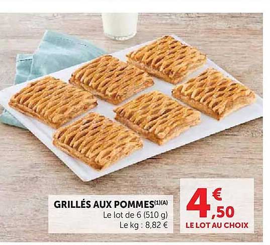 GRILLÉS AUX POMMES(1)(A)