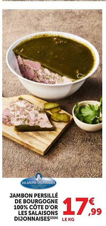 JAMBON PERSILLÉ DE BOURGOGNE 100% CÔTE D'OR LES SALAISONS DIJONNAISES(2)(A)