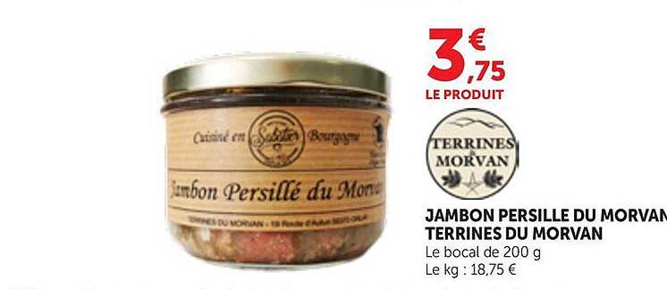 JAMBON PERSILLE DU MORVAN TERRINES DU MORVAN