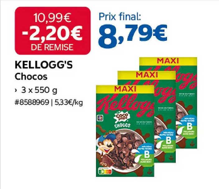 KELLOGG'S Chocos