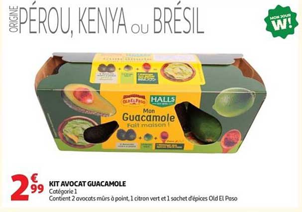 KIT AVOCAT GUACAMOLE