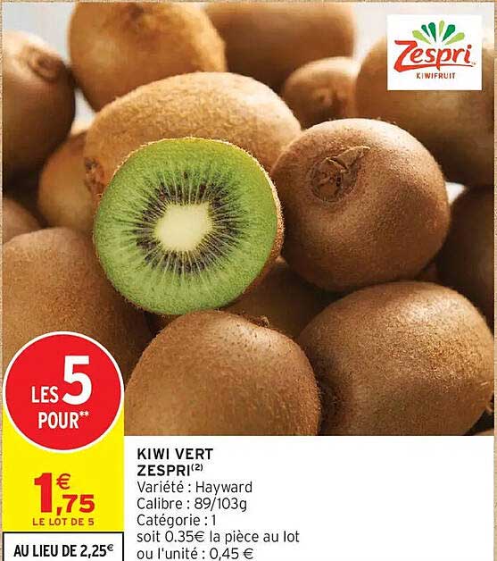 KIWI VERT ZESPRI