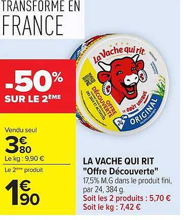 LA VACHE QUI RIT "Offre Découverte"