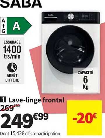 Lave-linge frontal