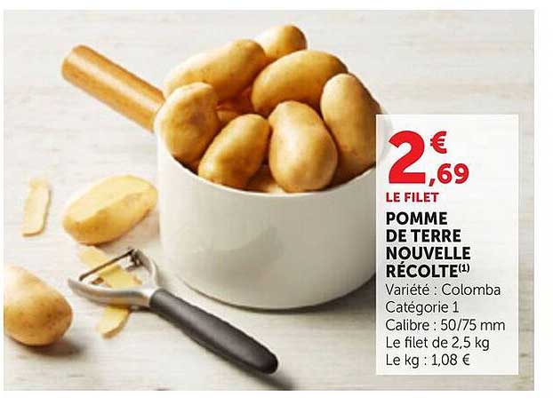 LE FILET POMME DE TERRE NOUVELLE RÉCOLTE(1)