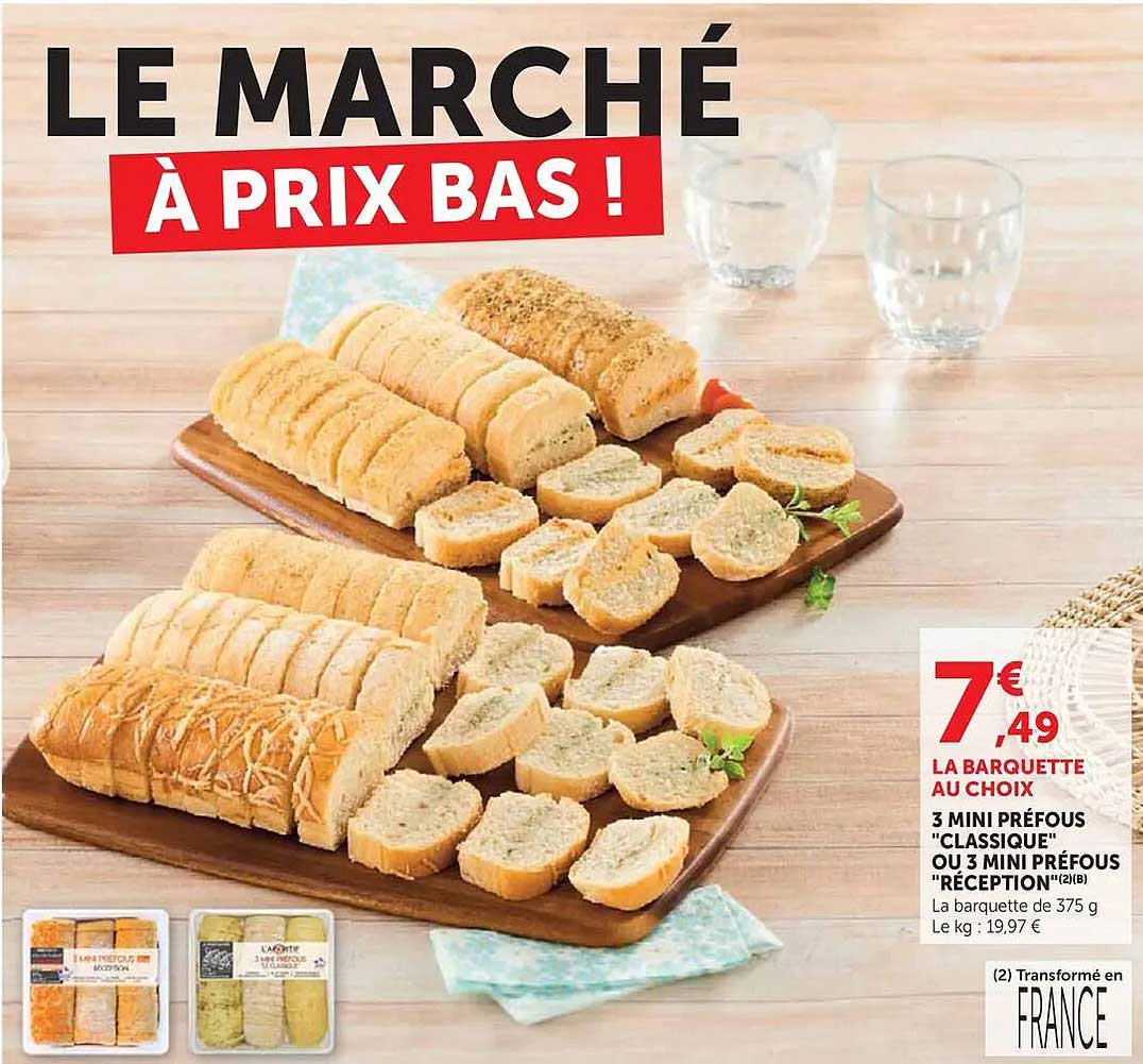 LE MARCHÉ À PRIX BAS !