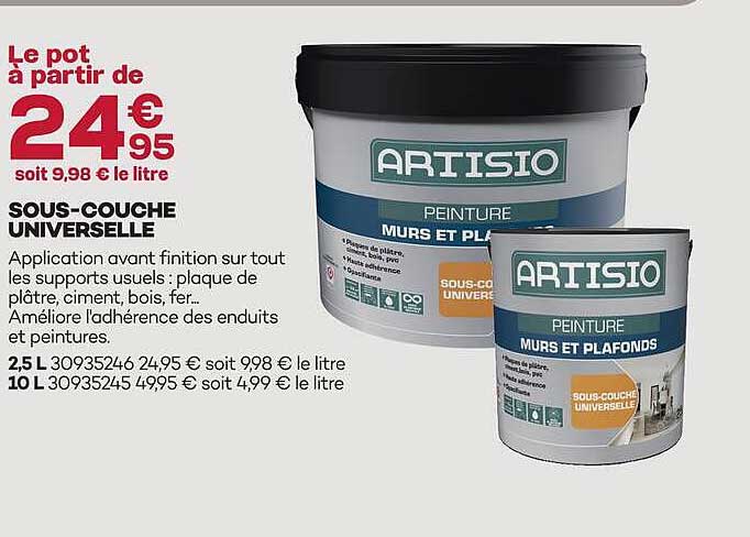 Le pot à partir de 24€95