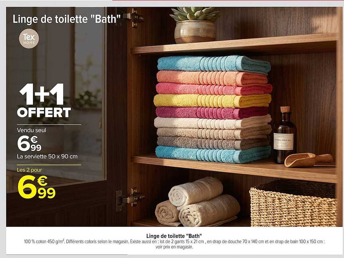 Linge de toilette "Bath"