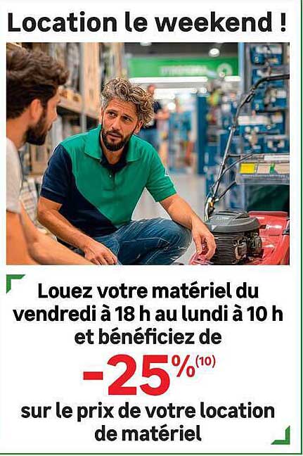 Location le weekend !