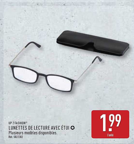 LUNETTES DE LECTURE AVEC ÉTUI