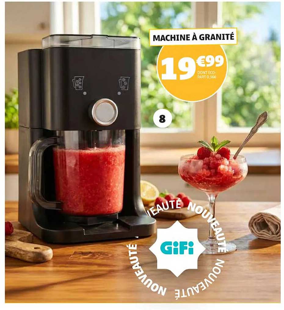 MACHINE À GRANITÉ