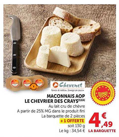 MACONNAIS AOP LE CHEVREUR DES CRAYS