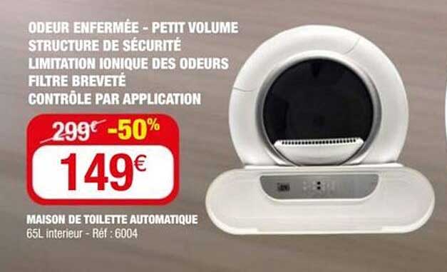 MAISON DE TOILETTE AUTOMATIQUE