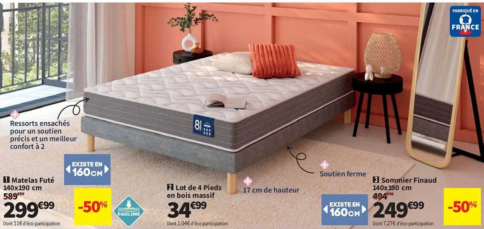 Matelas Futé 140x190 cm
