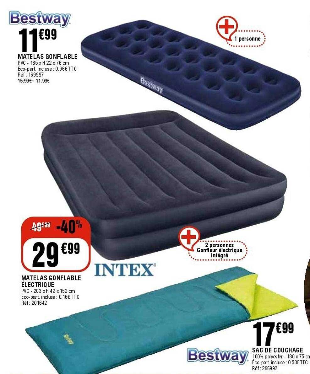 MATELAS GONFLABLE