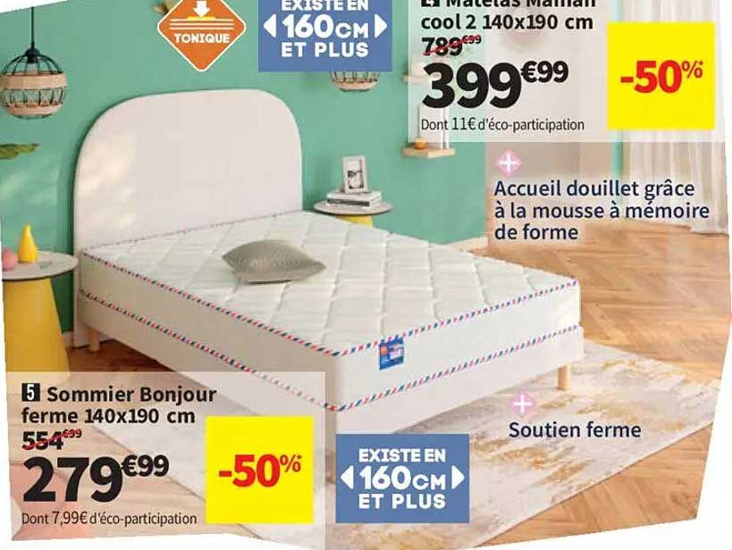 Matelas Maman cool 2 140x190 cm